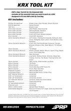 Load image into Gallery viewer, PRP Kawasaki KRX Roll Up Tool Bag w/ 35pc Tool Kit