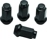 QuadBoss Lug Nuts 10x1.25 - 14mm-Od - Black - Box of 4