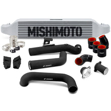 Load image into Gallery viewer, Mishimoto 2022+ Honda Civic 1.5T Intercooler Kit - Silver Intercooler - Black Pipes