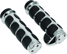 Load image into Gallery viewer, Kuryakyn ISO Grips With Throttle Boss Throttle-By-Wire Chrome