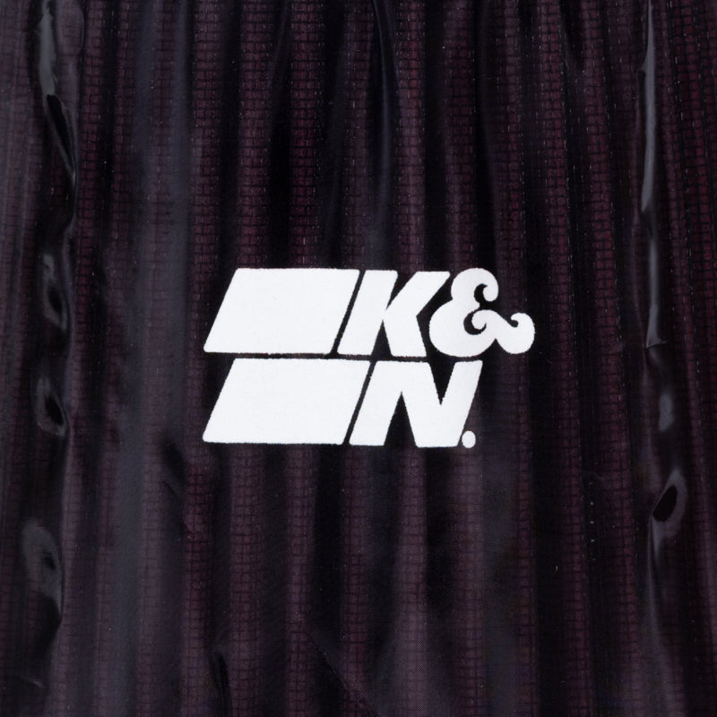 K&N Drycharger Round Tapered Air Filter Wrap 6.5in Base ID/4.5in Top ID/7in H - Black