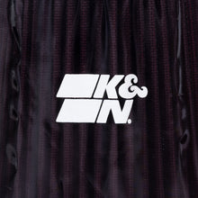 Load image into Gallery viewer, K&amp;N Drycharger Round Tapered Air Filter Wrap 6.5in Base ID/4.5in Top ID/7in H - Black