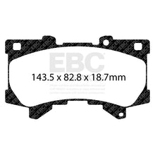 Load image into Gallery viewer, EBC 2022+ Lexus LX600 3.5TT Extra Duty Front Brake Pads