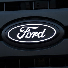 Putco 18-20 Ford F-150 Front Luminix Ford LED Emblem - Fits Honeycomb Grille