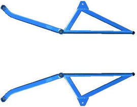 Cusco Power Brace Rear Bulk Arm FD2 Civic Si *carpet/panels Need trimmed*