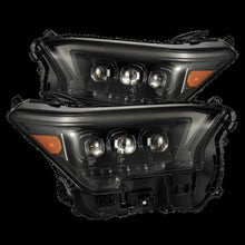 Load image into Gallery viewer, AlphaRex 2024+ Toyota Tacoma NOVA-Series LED Proj Headlights Alpha-Blk w/Actv Light &amp; Seq. Sig + DRL