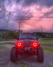 Load image into Gallery viewer, Oracle 7in High Powered LED Headlights - Black Bezel - Dynamic - Dynamic