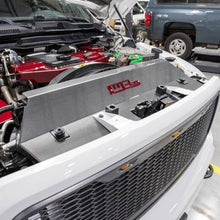 Load image into Gallery viewer, Wehrli 13-18 Cummins Fabricated Aluminum Radiator Cover - Gloss Black
