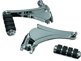 Kuryakyn Adjustable Passenger Pegs With ISO Small Pegs 10 and Up Chrome