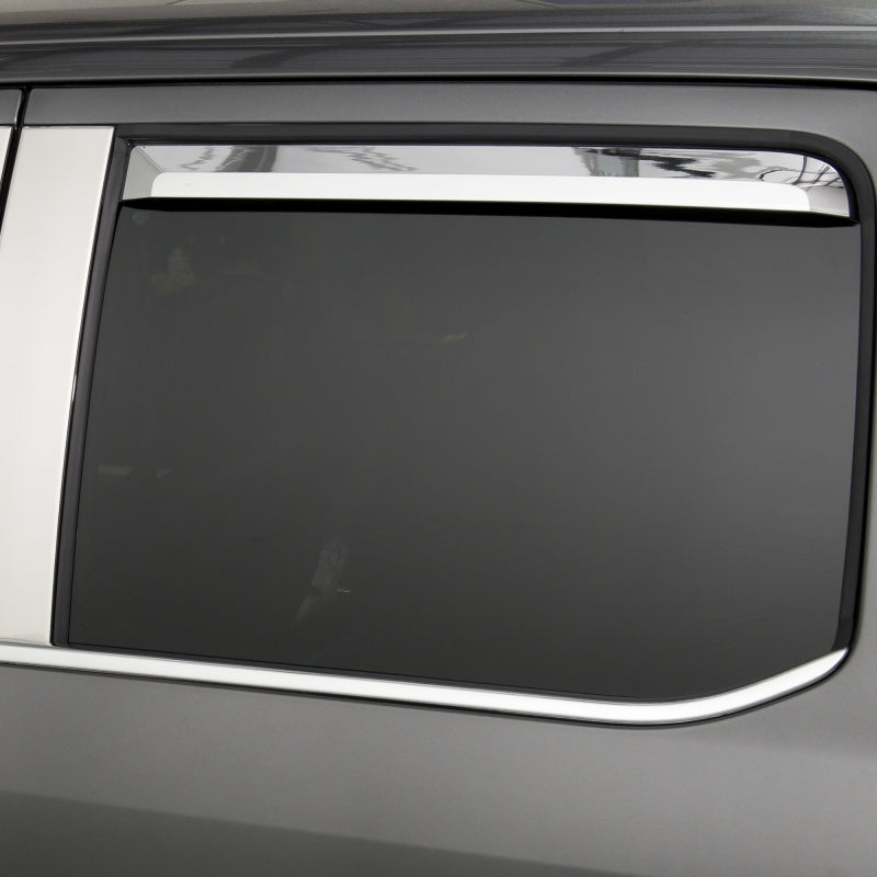 Putco 17-20 Ford SuperDuty - Crew Cab (Set of 4) Element Chrome Window Visors