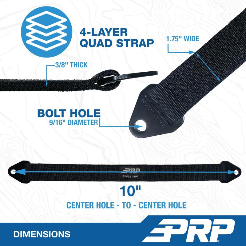 PRP 6In. Quad Wrap Limit Strap