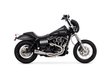 Load image into Gallery viewer, Vance &amp; Hines HD Dyna 91-09 Upsweep SS 2-1 Full System Exhaust