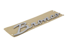 Load image into Gallery viewer, Ford Racing 21-23 Bronco Script Fender Badge - Silver