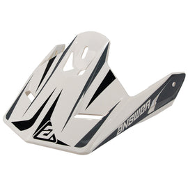 Answer 26 AR1 Mototown Glossy Visor - White/Grey/Black