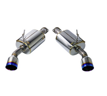 Load image into Gallery viewer, REMARK 14+ Infiniti Q50 Axleback Exhaust w/Mufflers - Burnt Double Wall Tip