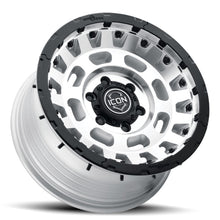 Load image into Gallery viewer, ICON Hammer Pro 17x8.5 / 5x5 / -6mm / 4.5in BS - Silver Machined