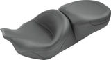 Mustang 08-21 Harley Electra Glide Std, Rd Glide, Rd King, Street Glide Touring 1PC Seat - Black