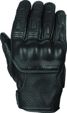 Load image into Gallery viewer, Speed and Strength Twist of Fate Leather Gloves Black - XL