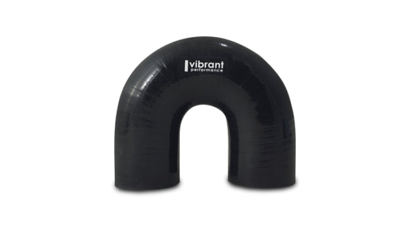 Vibrant 180 Degree Elbow 3.50in ID x 4.75in Leg Length Silicone Hose Coupler