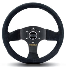 Load image into Gallery viewer, Sparco Steering Wheel 300 Suede Black