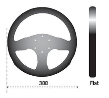 Load image into Gallery viewer, Sparco Steering Wheel 300 Suede Black