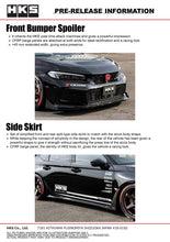 Load image into Gallery viewer, HKS BODY KIT TYPE-S FL5 S-Skirt
