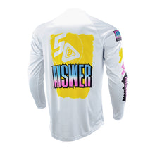 Load image into Gallery viewer, Answer 26 LE Syncron Artifacts Jersey 50 Years Neon Yellow/White/Blue - Medium