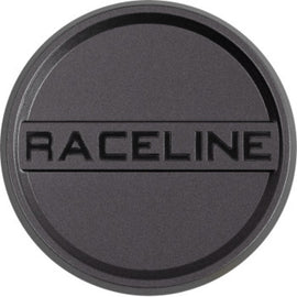 Raceline Center Cap - 4X137/156 - Gloss Black w/Decal Pack