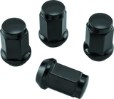 QuadBoss Lug Nuts 12x1.5 - 17mm-Od - Black - Box of 4