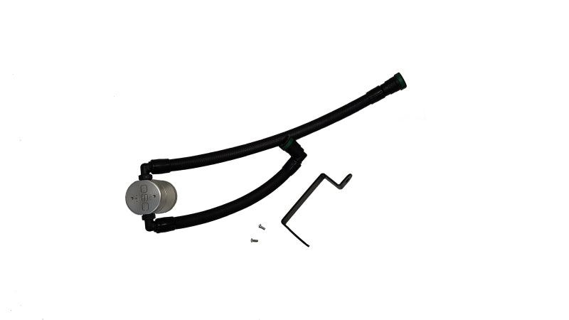 J&L 2025 Ford Bronco 2.3L/ 23-25 Ford Ranger 2.3L Separator 3.0 PCV Side - Clear Anodized