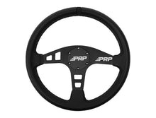 Load image into Gallery viewer, PRP Flat Leather Steering Wheel - Black