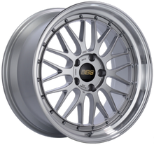 Load image into Gallery viewer, BBS LM 20x9.5 5x112 ET8 Diamond Silver Wheel 67mm PFS/Clip Required