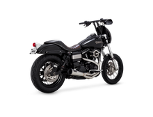 Load image into Gallery viewer, Vance &amp; Hines HD Dyna 91-09 Upsweep SS 2-1 Full System Exhaust
