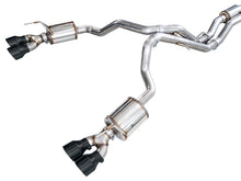 Load image into Gallery viewer, AWE Tuning 2021+ Cadillac Escalade 6.2L 0FG Dual Exit Exhaust System w/ 5in Diamond Blk Tips