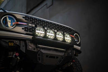 Load image into Gallery viewer, DV8 Offroad 7in Halo Elite Round Light w/ Accent Halo - White/Amber