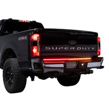 Load image into Gallery viewer, Putco 23-24 Ford SuperDuty F-250 60In Direct Fit Blade Kit Tailgate Bars w/ LED Taillamps
