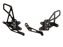 Load image into Gallery viewer, Vortex Racing 6-10 Suzuki GSX-R600, GSX-R750 Rear Set- Black