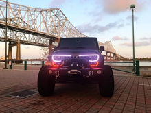 Load image into Gallery viewer, Oracle VECTOR Series Full LED Grille - Jeep Wrangler JK - NA