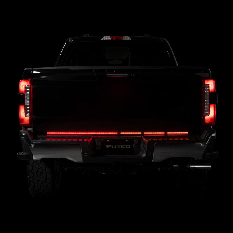 Putco 23-24 Ford SuperDuty F-250/F-350/F-450 60In Freedom Blade Tailgate Bars w/ Halogen Taillamps