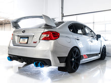 Load image into Gallery viewer, AWE Tuning 12-14 Subaru WRX STI Touring Edition Exhaust - Vapor Blue Quad Tips