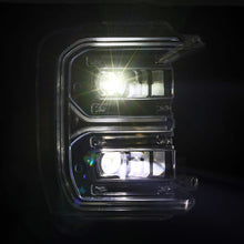 Load image into Gallery viewer, AlphaRex 23-26 Ford F-250 SD LUXX LED Proj Headlights Blk w/Activ Light/Seq Signal/Switchback