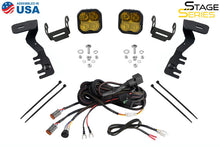 Load image into Gallery viewer, Diode Dynamics 2024+ Toyota Tacoma SS3 LED Ditch Light Kit- Pro Yellow Combo