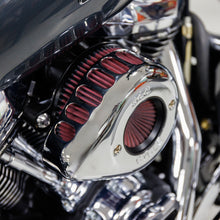 Load image into Gallery viewer, S&amp;S Cycle M8 Gen 2 Stealth Air Cleaner Kit w/ 1in Filter Air Stinger 58/64/68mm TB w/ Ano Ring
