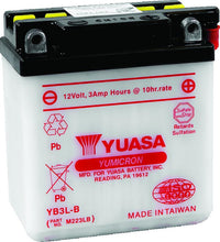 Load image into Gallery viewer, Yuasa YB3L-B Yumicron 12-Volt Battery