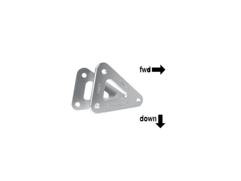 Vortex Racing 07-23 Honda CBR600 RR Lowering Link Kit- Silver