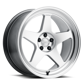 Kansei K12H Knp 18x8.5in / 5x114 BP / 35mm Offset / 73.1mm Bore - Hyper Silver Wheel