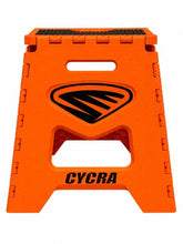 Load image into Gallery viewer, Cycra Fold Up Motostand Orange W/Decal