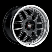 Load image into Gallery viewer, Weld Solana 17x11 / 5x127 BP / ET-44 / 78.1mm Bore - Gloss Black MIL DIA Wheel