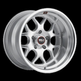 Weld Solana 22x9.5 / 6x135 BP / ET25 / 87.1mm Bore - Gloss Silver Machined Wheel