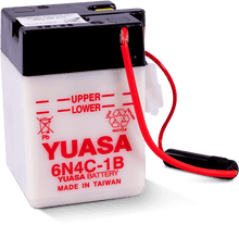 Load image into Gallery viewer, Yuasa 6N4C-1B Conventional 6-Volt Battery